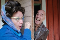 Mataleena (Leena Vartiainen) ja Ville Pusakka (Kari Mäkilä)